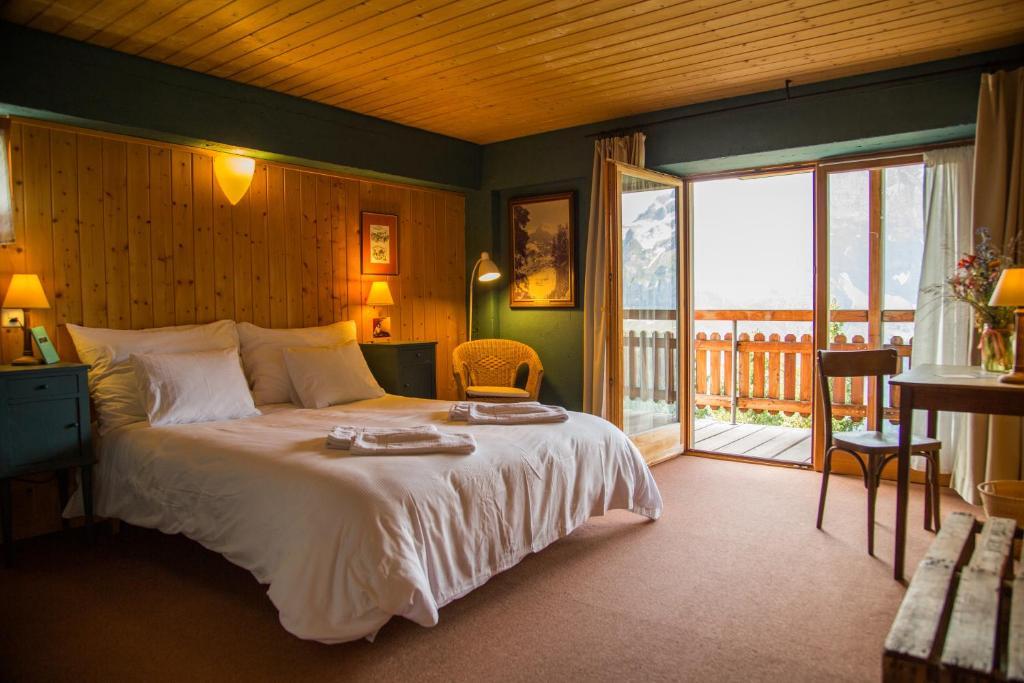 Plein Ciel - Hotel D'Altitude A 1800M Champery Bilik gambar